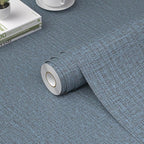 WADILE Grasscloth Peel and Stick Wallpaper 23.6in x 236in, Textured Contact by WADILE