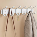 pickpiff Coat Rack Wall Mounted Heavy-Duty: Metal Coat Hanger 6 Hooks by pickpiff