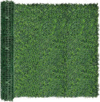 Artificial Ivy Privacy Fence Screen:48"x 120" 4-Layer Leaf UV-Anti Faux by DOPGIB