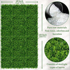 ODTORY Artificial Plants Hedge Wall Panels：68x120 Inch UV-Anti Greenery Boxwood - Image 2