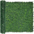 Artificial Ivy Privacy Fence Screen:40"x 120" 4-Layer Leaf UV-Anti Faux by DOPGIB