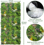 ODTORY Artificial Greenery Grass Wall Panels: 54'' x 120'' UV-Anti Faux - Image 2