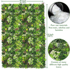 ODTORY Artificial Plant Wall Panels: 80"×120" UV-Anti Faux Grass Wall Backdrop - Image 2