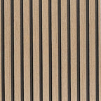 Peel and Stick Wood Slat Wallpaper by LOVADA