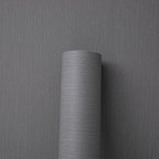 24"x393" Grey Grasscloth Peel and Stick Fabric Textured Contact Paper Linen - Image 8