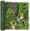 Artificial Grass Wall Roll Panels: 48''x120''Boxwood Hedge Panels, UV-Anti by BHXCL