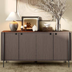 Haimin Fabric Wallpaper Textured Contact Paper Peel and Stick Faux Linen Wall - Image 3