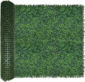 ODTORY Artificial Boxwood Roll: 40x120 in UV-Anti Faux Ivy Boxwood Hedge Leaf by ODTORYHOME