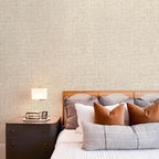 Ansehan Wallcovering W030101 Envy Collection 36" W x 8 Yard L, Natural Paper - Image 4
