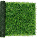 Greenery Faux Grass Wall Backdrop 72"x128" UV-Anti Artificial Green Boxwood by DOPGIB