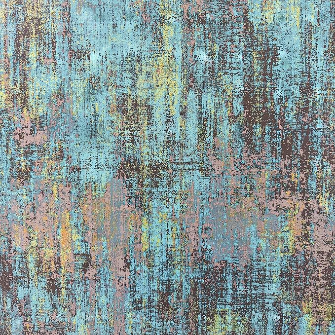JiffDiff Vintage Metallic Peel and Stick Wallpaper Self Adhesive Industrial by wallpaper