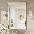 TokeShimi 24x36 Beveled Wall Mirror Decorative, Bathroom Vanity Mirrored by RefinedBathroomAccessories