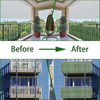 ODTORY Artificial Fence Privacy Screen: 4FT x 20FT UV-Anti Faux Greenery - Image 4