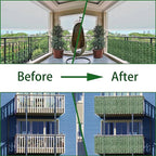 ODTORY Artificial Fence Privacy Screen: 6FT x 50FT UV-Anti Faux Greenery - Image 6