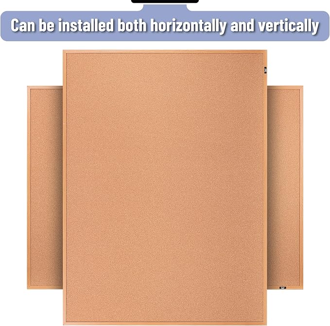 Mr. Pen- Cork Notice Board, 48 X 36 Inches, Cork Bulletin Board - Image 7
