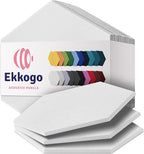 Acoustic Panels 12-Pack Soundproof Wall Panels 14"X12.1"X0.4" Sound Panels High by EkkogoAcousticPanels