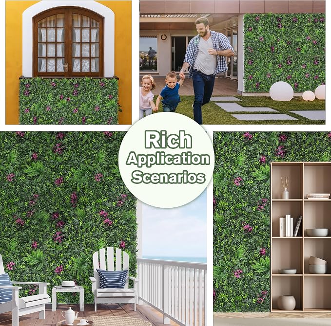 Greenery Grass Wall Boxwood Plant Roll: 80"x120" - Image 5
