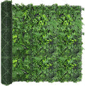 Artificial Green Boxwood Grass Wall Panels: 60"x120"（50SQFT） UV Protected Ivy by DOPGIB