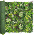 ODTORY Artificial Plant Wall Panels: 6FT×12FT UV-Anti Faux Grass Wall Backdrop by ODTORYHOME