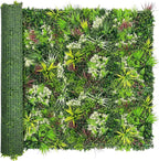 ODTORY Artificial Plant Wall Panels: 6FT×12FT UV-Anti Faux Grass Wall Backdrop by ODTORYHOME