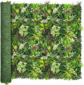 ODTORY Artificial Plant Wall Panels: 80"×120" UV-Anti Faux Grass Wall Backdrop by ODTORYHOME