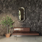 3yecao 48"×197" Big Roll Long Size Dark Brown Tan Grey Concrete Wallpaper Peel - Image 3